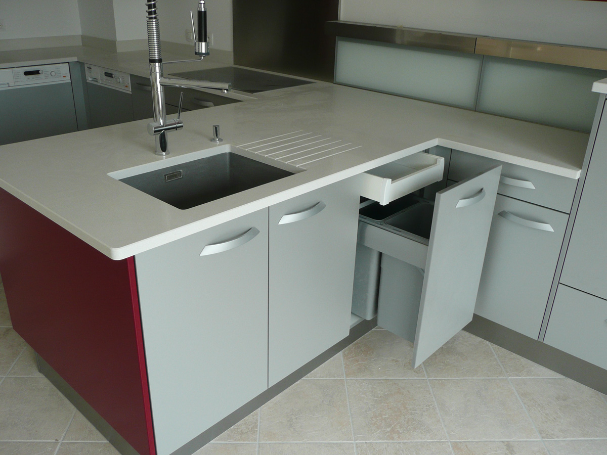 Prix plan de travail en quartz pour cuisine