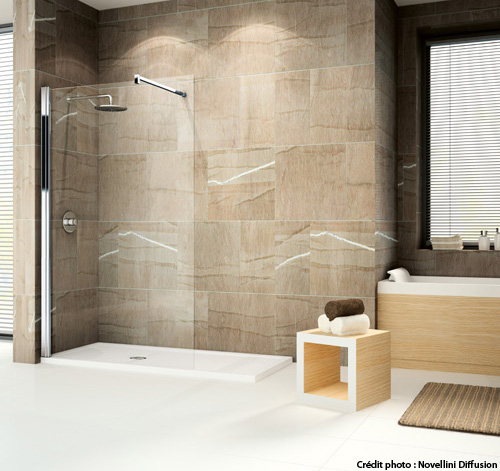 Carrelage pour salle de bain zen