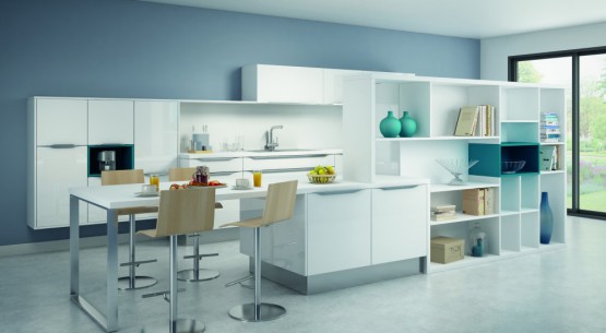 Couleur de mur cuisine blanche