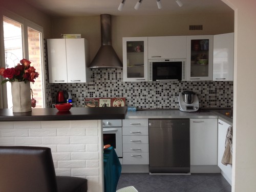 Petite cuisine design ouverte