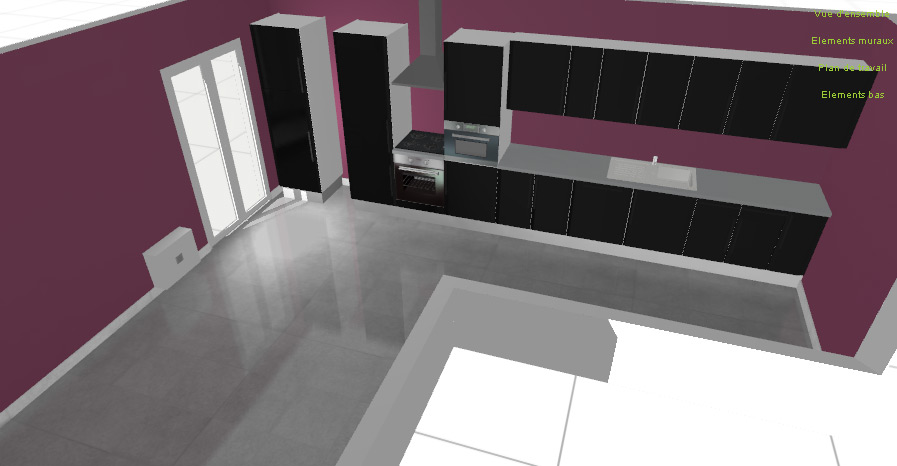 Dessiner plan cuisine 3d gratuit
