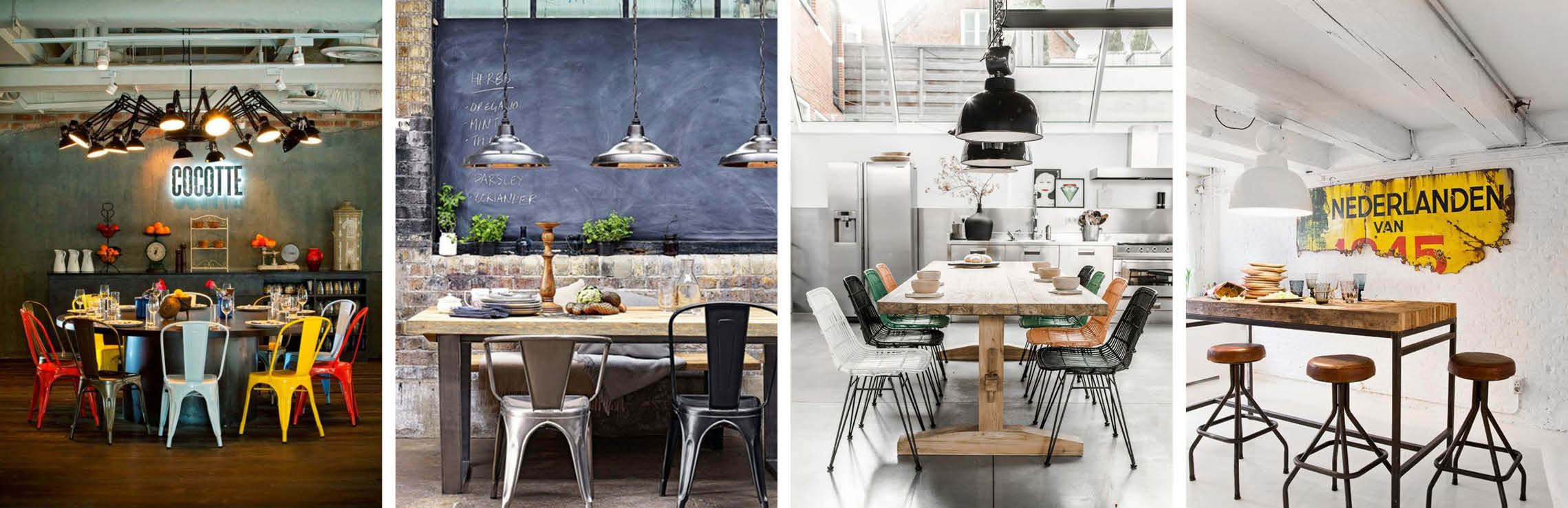 Deco pour cuisine industrielle