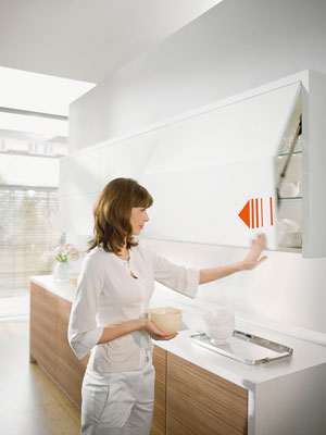 Meuble haut cuisine porte lift