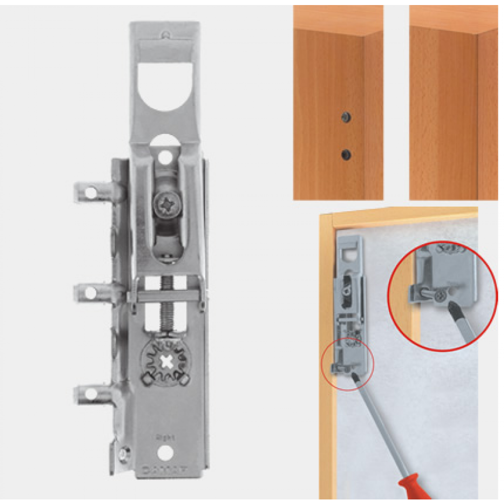 Boitier de fixation meuble haut cuisine