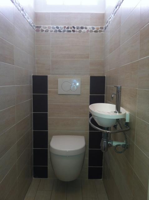 Carrelage d'un wc