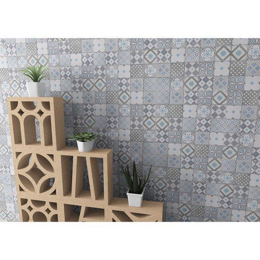 Carrelage gatsby bleu