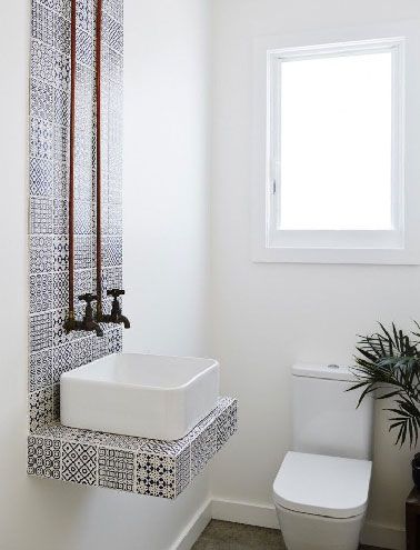 Carrelage wc retro