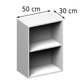 Meuble haut cuisine largeur 50
