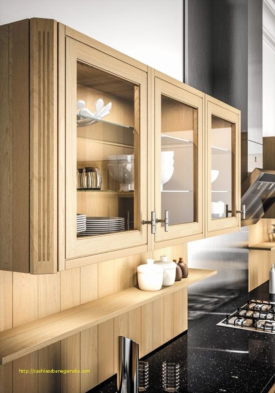 Meuble haut cuisine sans porte