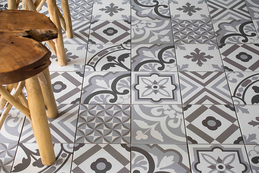 Carrelage carreaux de ciment imitation
