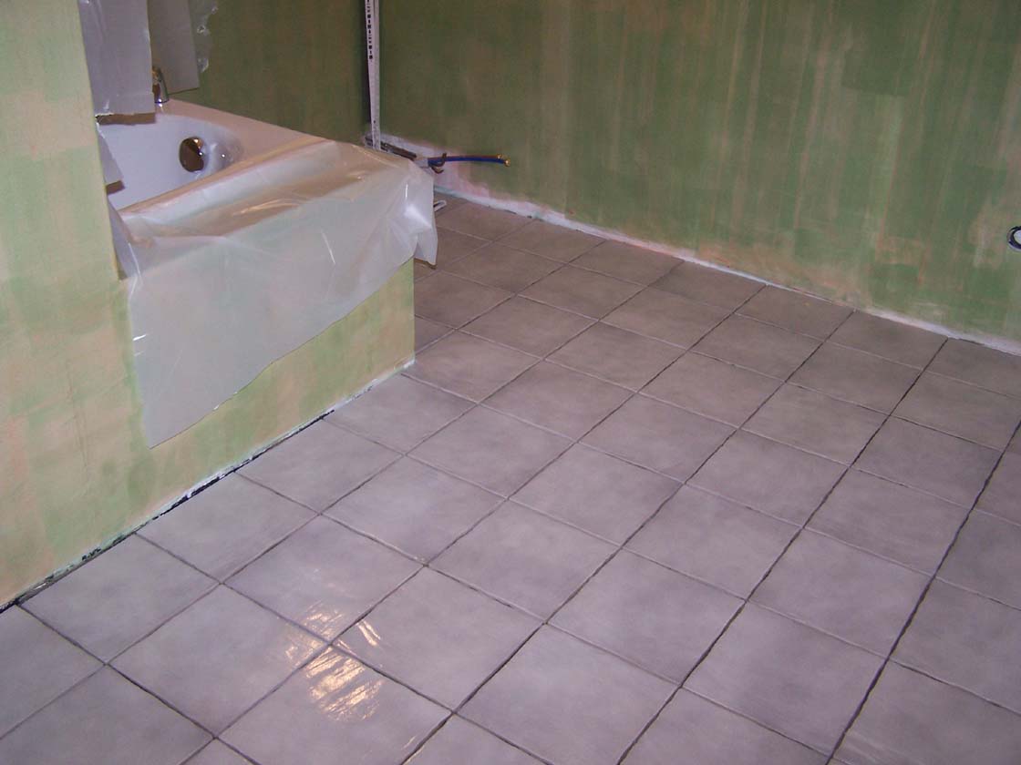 Carrelage salle de bain hydrofuge