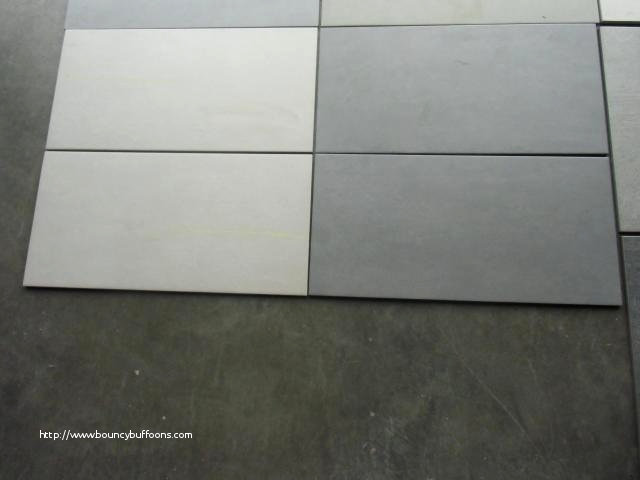 Carrelage gris clair 30 x 60
