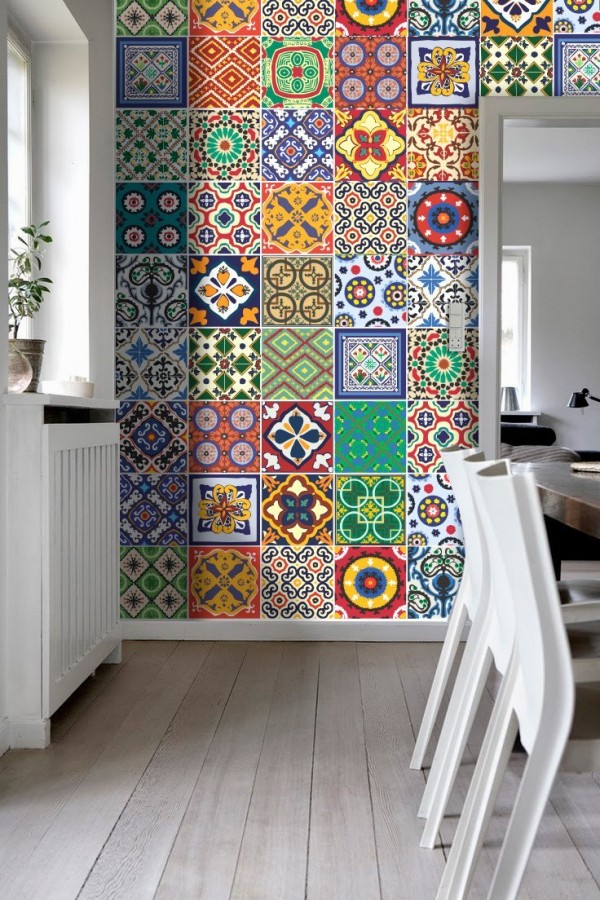 Carrelage adhesif cuisine carreaux de ciment