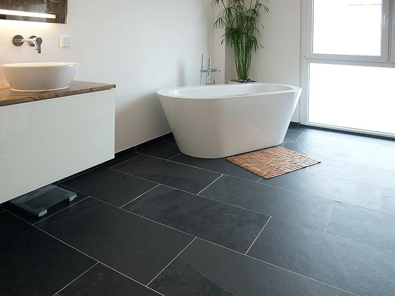 Carrelage gris ardoise cuisine