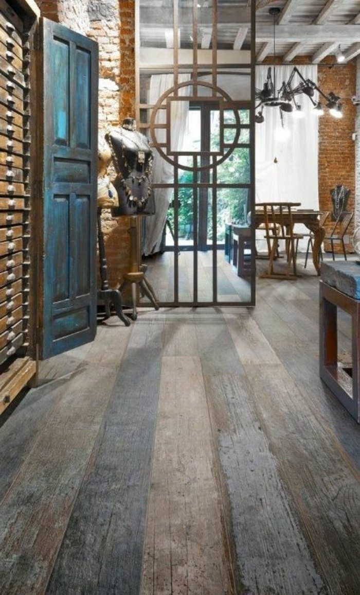 Carrelage bois interieur