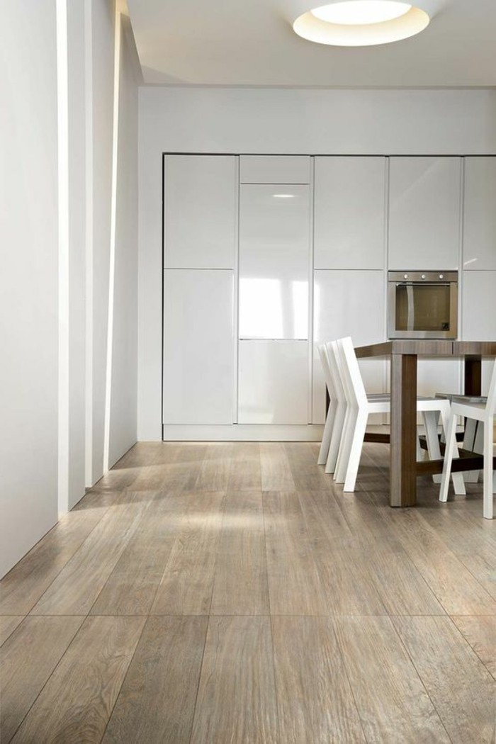 Revetement sol carrelage imitation bois