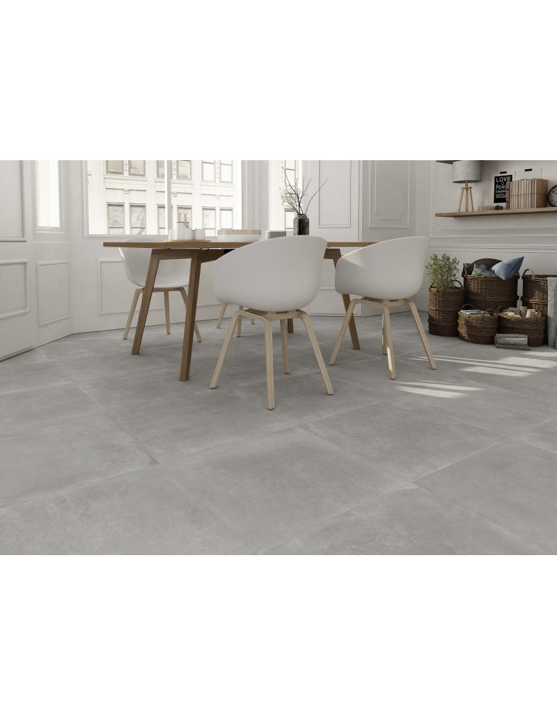 Carrelage gris perle
