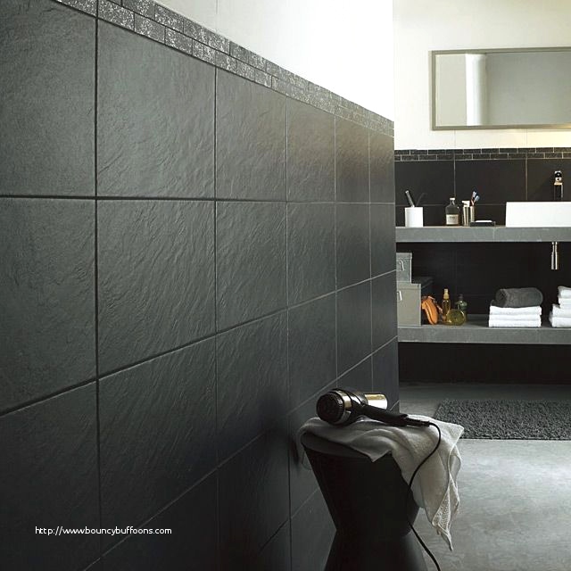 Carrelage noir brillant 40 x 40
