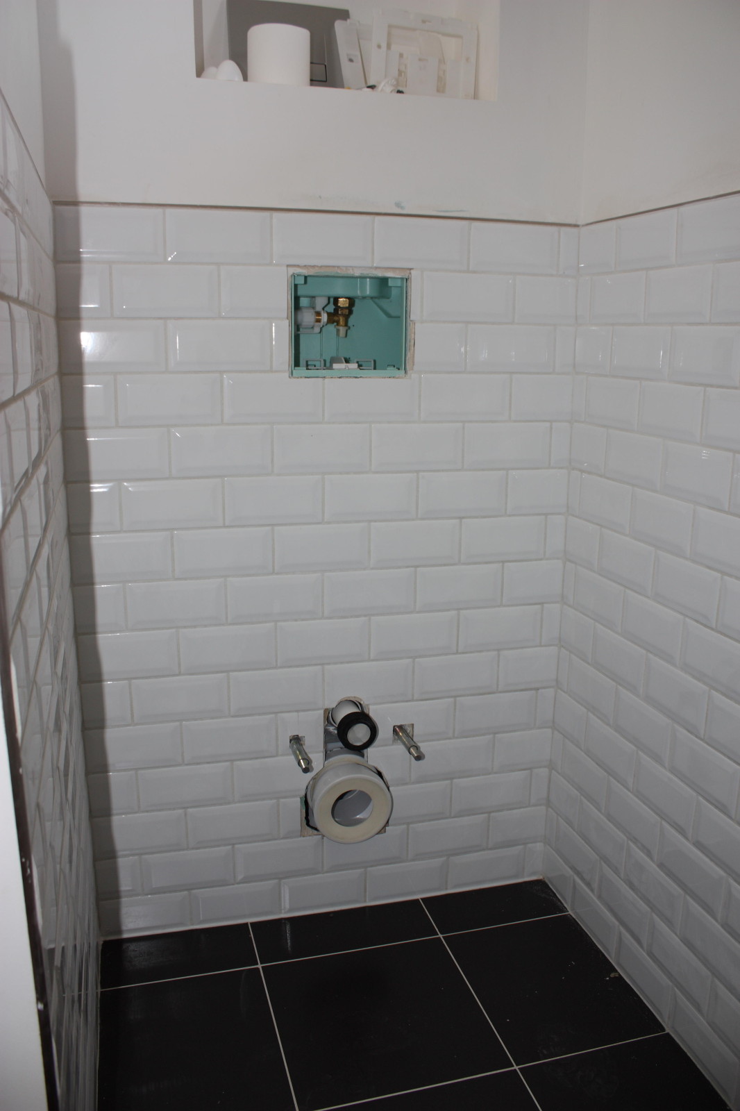 Carrelage metro finition