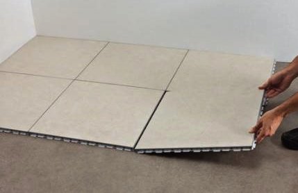 Carrelage sol clipser