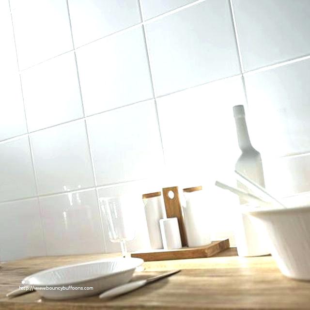 Carrelage mural blanc brillant 20 x 25