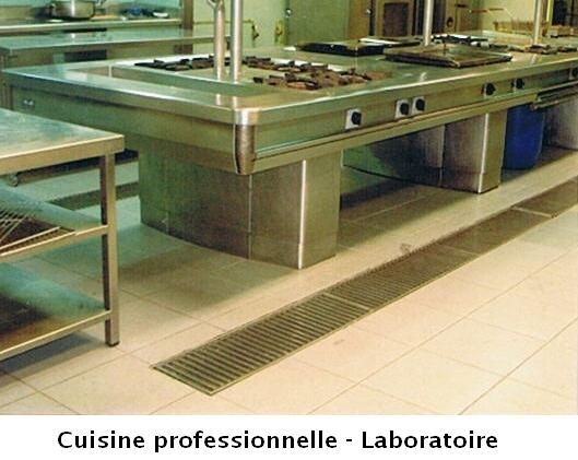 Carrelage antidérapant cuisine professionnel