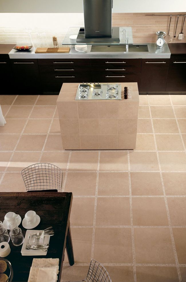 Carrelage sol interieur cuisine