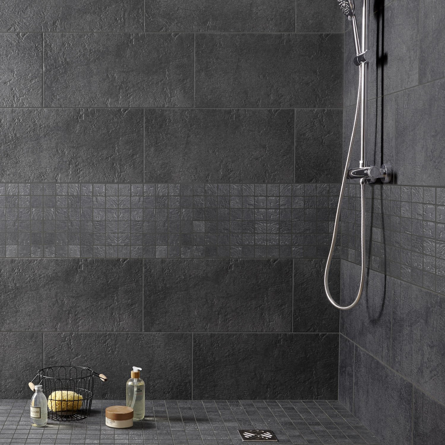 Carrelage artens eiffel gris fonce