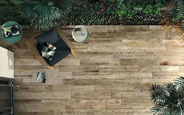 Carrelage exterieur imitation bois italien