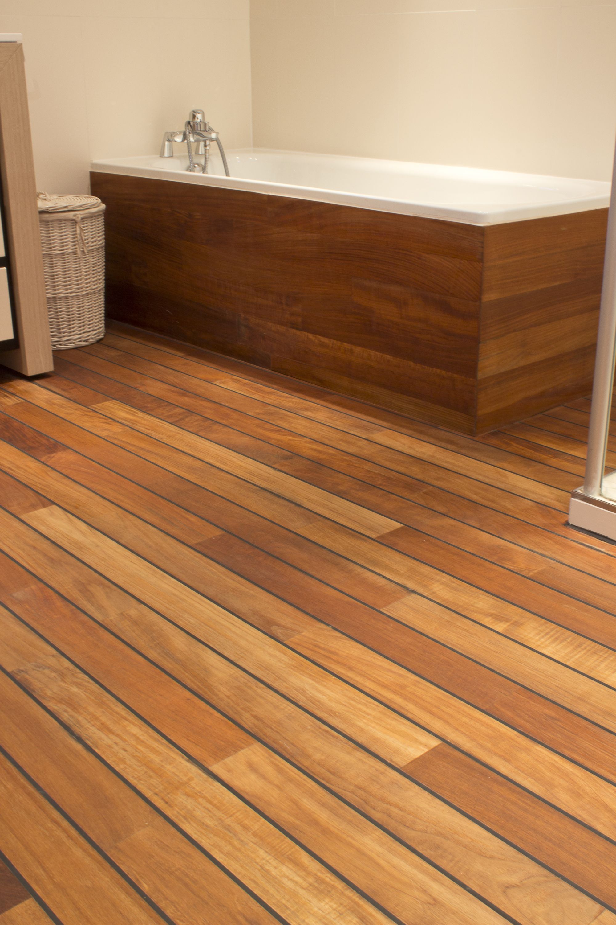 Carrelage parquet blanchi