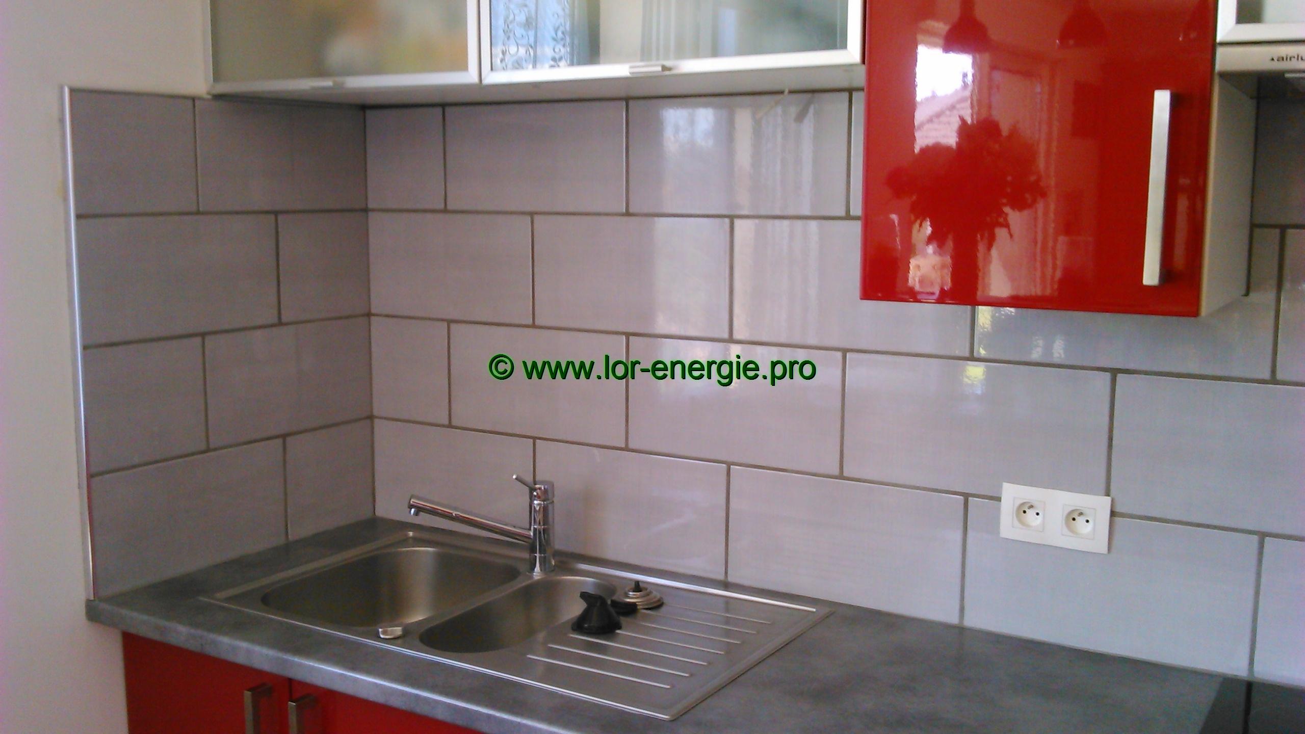Carrelage gris ardoise cuisine