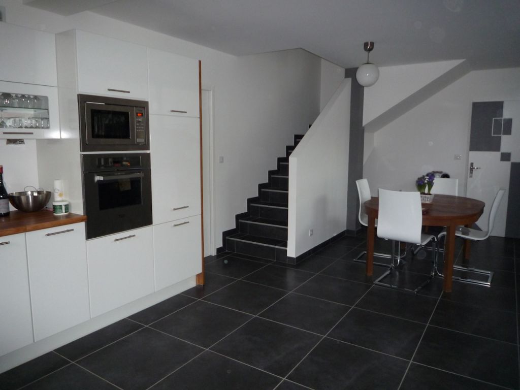 Carrelage gris anthracite peinture