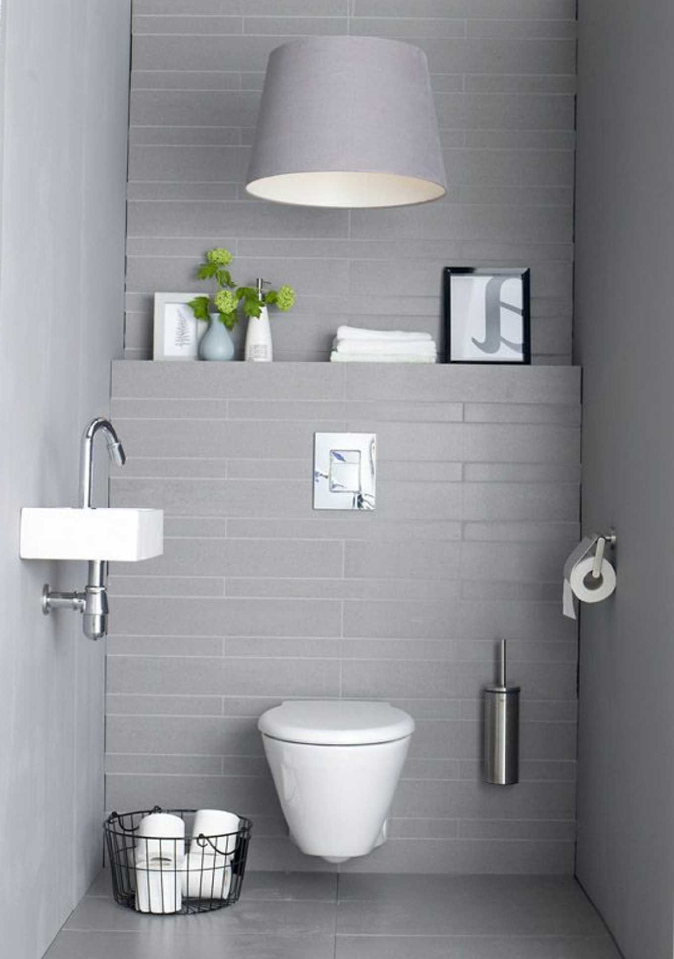 Carrelage gris salle de bain pas cher