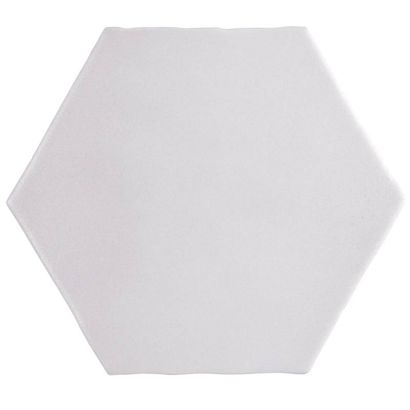 Carrelage hexagonal mat