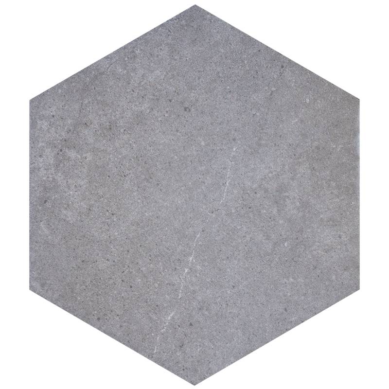 Carrelage hexagonal grès cérame