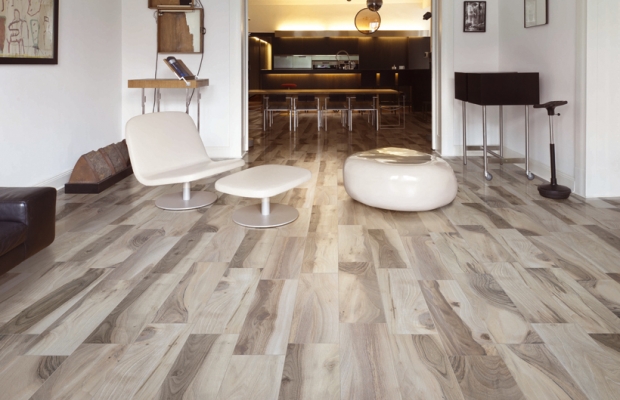 Carrelage de bois
