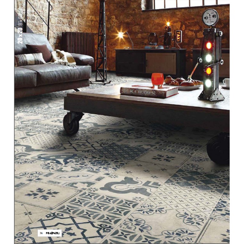 Carrelage imitation carreaux de ciment mainzu