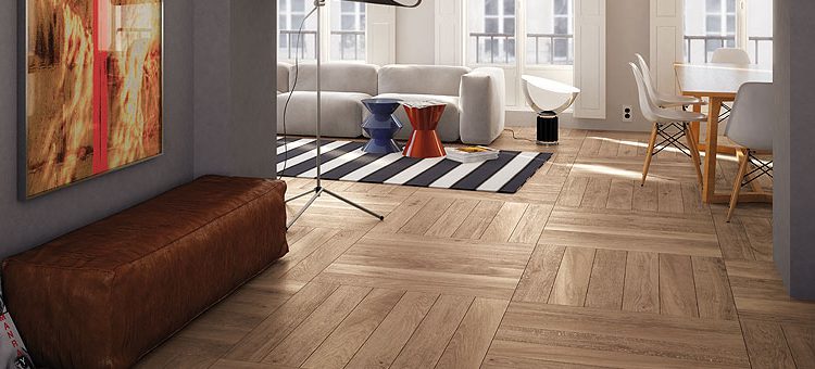 Carrelage imitation parquet tau
