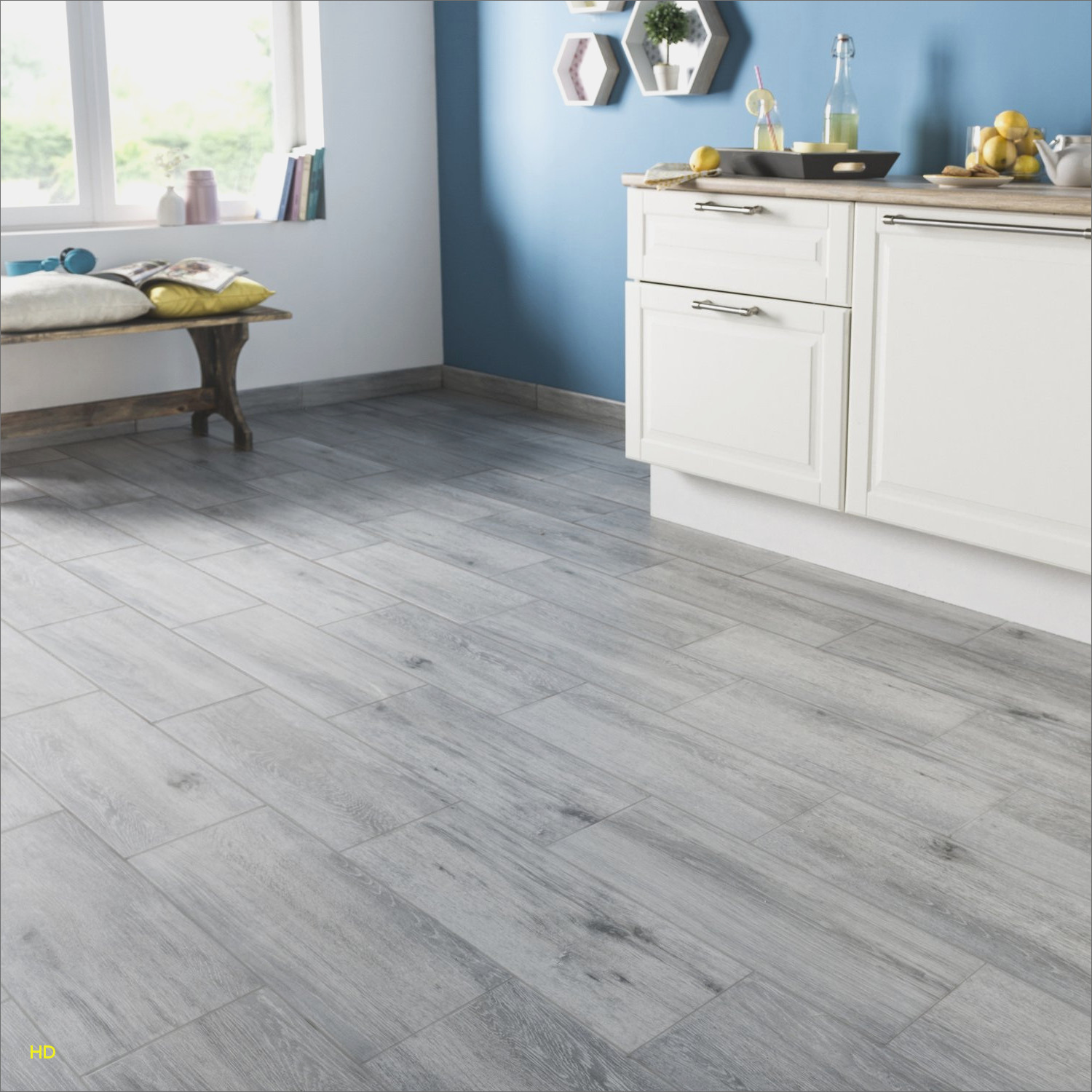 Carrelage imitation parquet chene clair