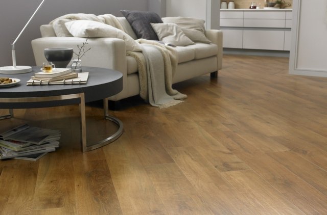 Carrelage imitation bois pour salon