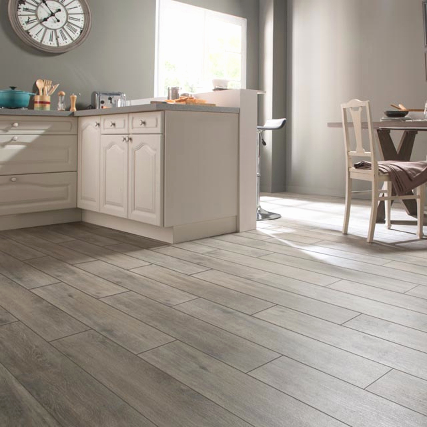 Carrelage blanc simple