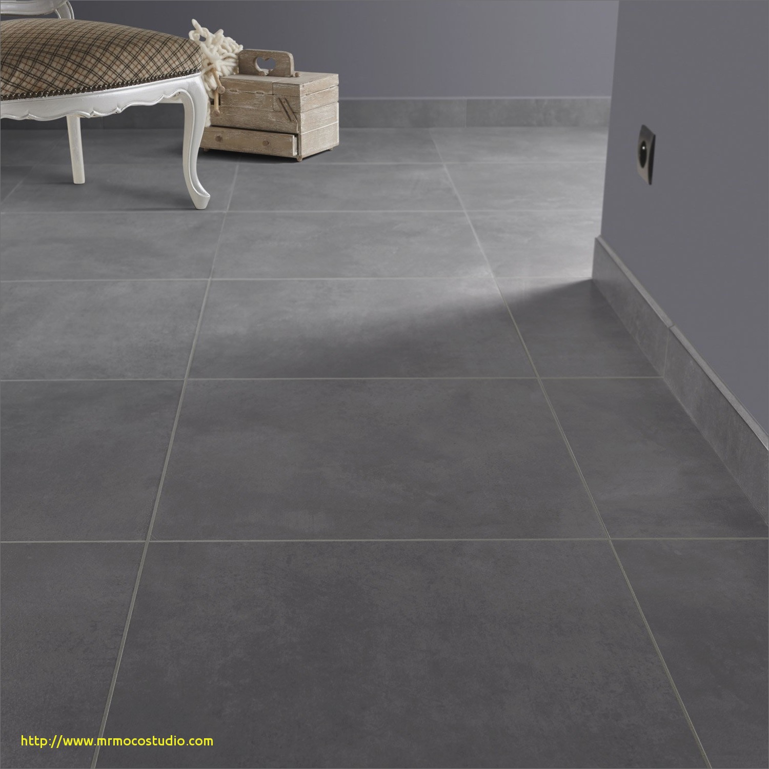 Carrelage live gris smoke