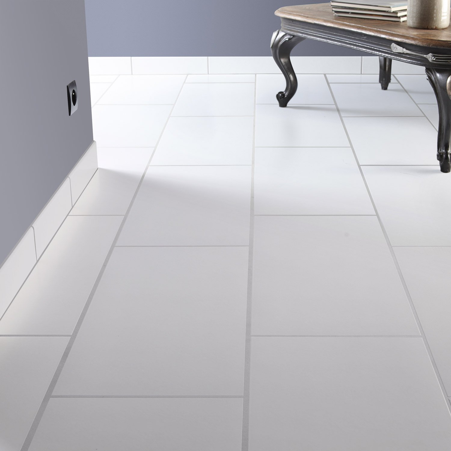 Carrelage hotel blanc