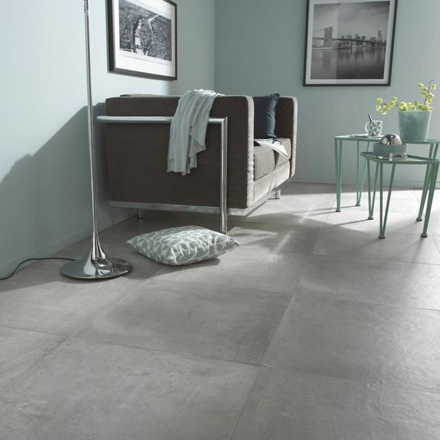 Carrelage gris ou taupe