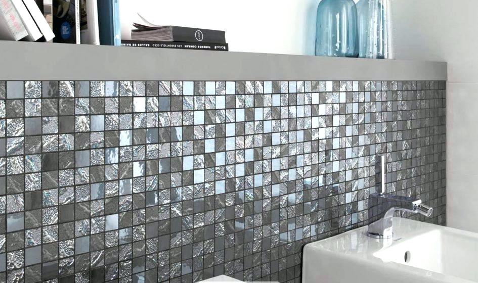 Carrelage mosaique bleu