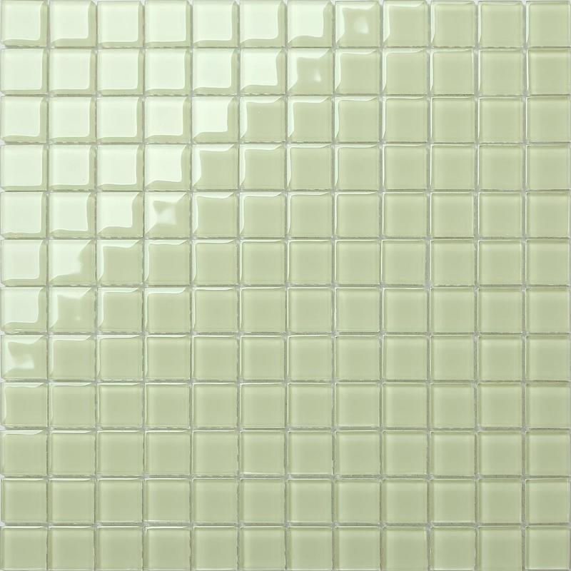 Carrelage mosaique verre rouge