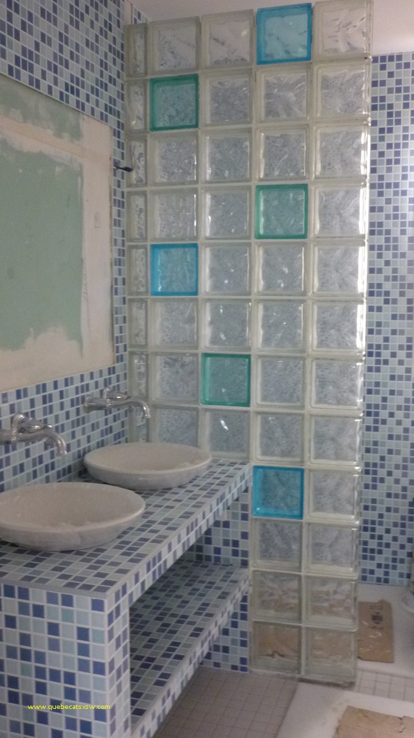 Carrelage mosaique faience salle de bain