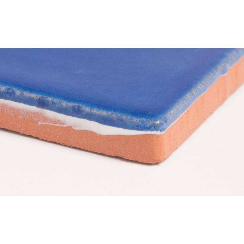Carrelage mural ancien bleu