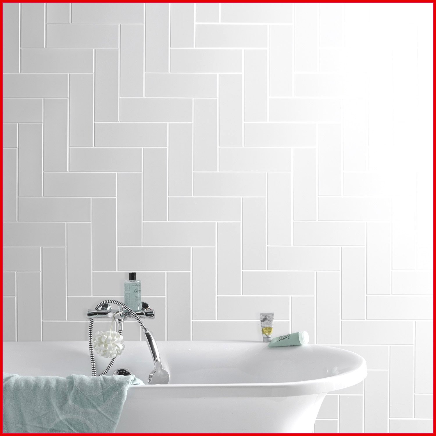 Carrelage faience blanc 10x10