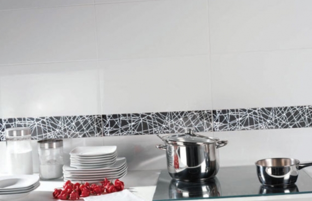 Carrelage mur cuisine moderne